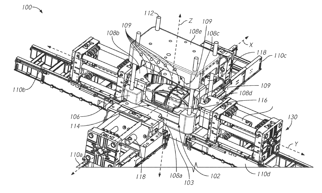 Tesla-casting-machine-patent-application